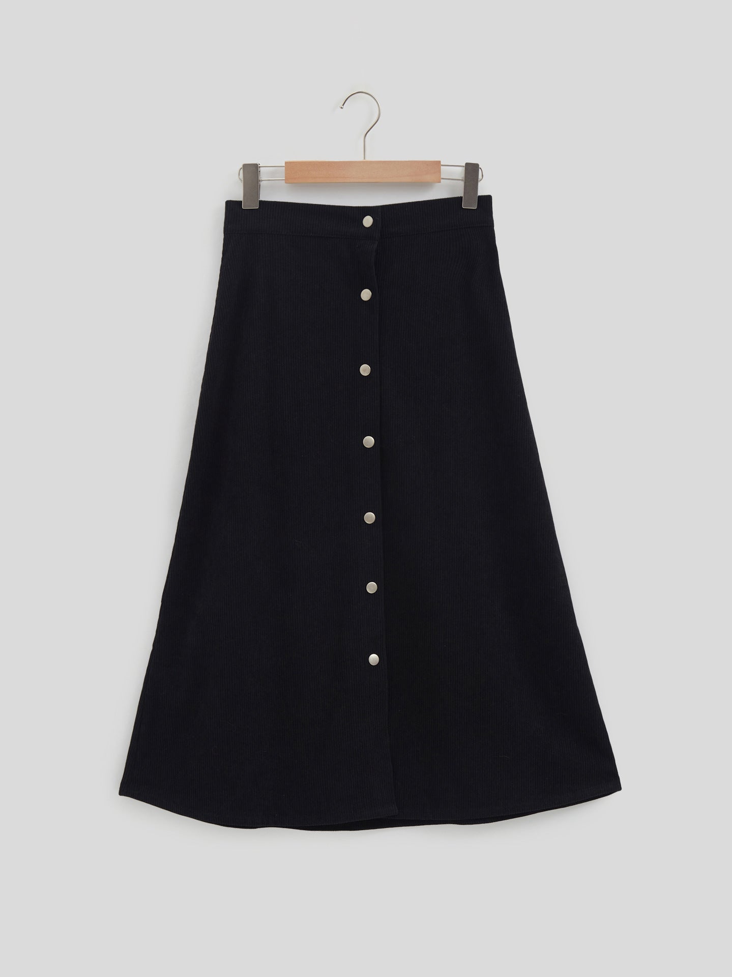 Corduroy Skirt High Waist