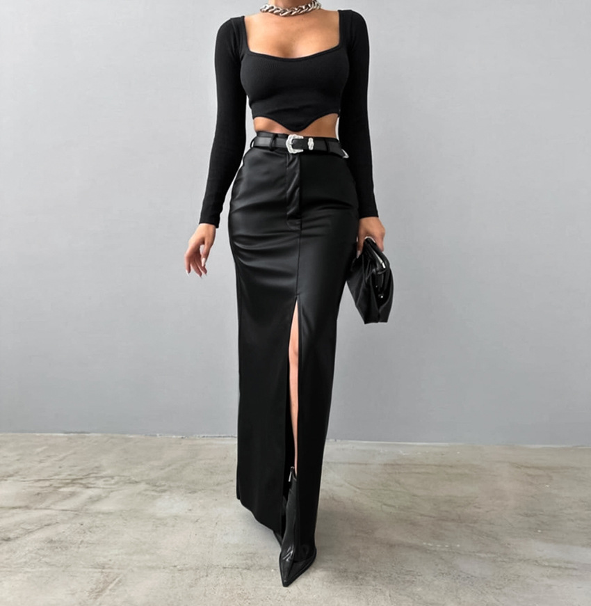 French Style Skirt High Waist