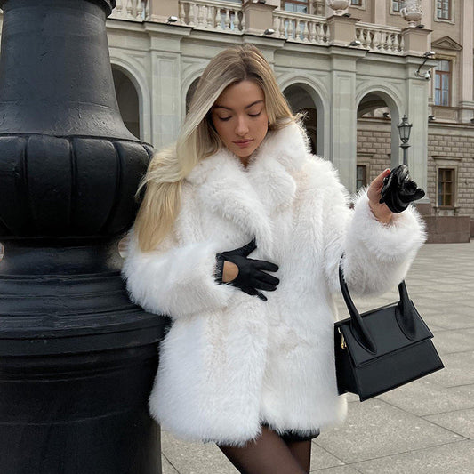 LIUBA Short Fur Coat