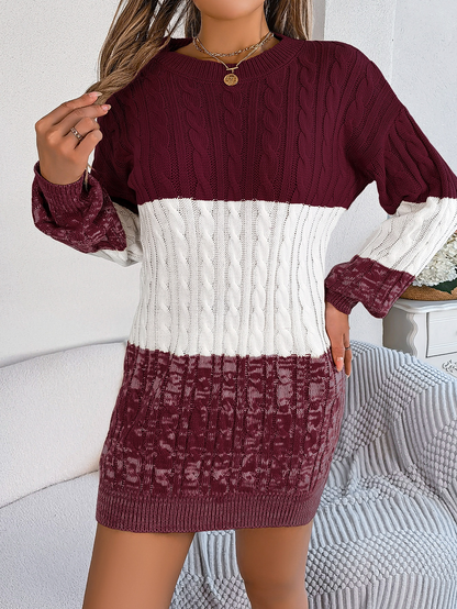 Casual Twist Woolen Skirt