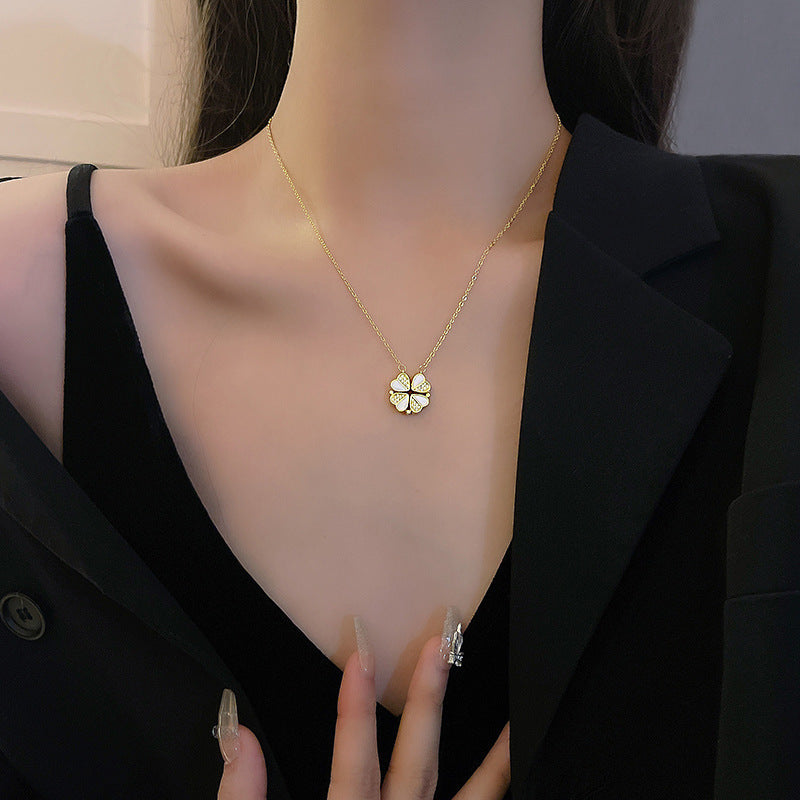 Luxury Four Leaf Clover Necklace