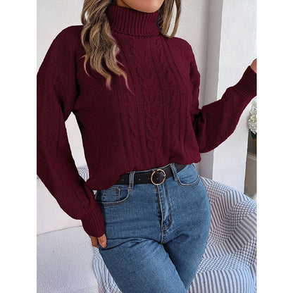 Twist Long Sleeve Knitted Pullover