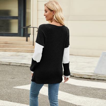 LIUBA Long Sleeve V-collar