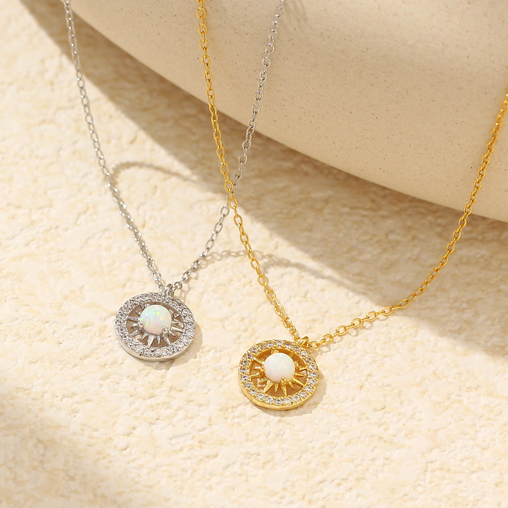 Sun Necklace Asterism Diamond