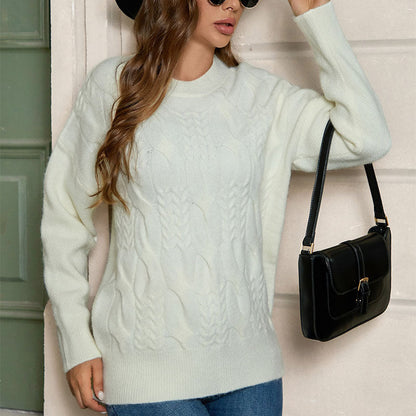 Fashionable Pullover Long-sleeved