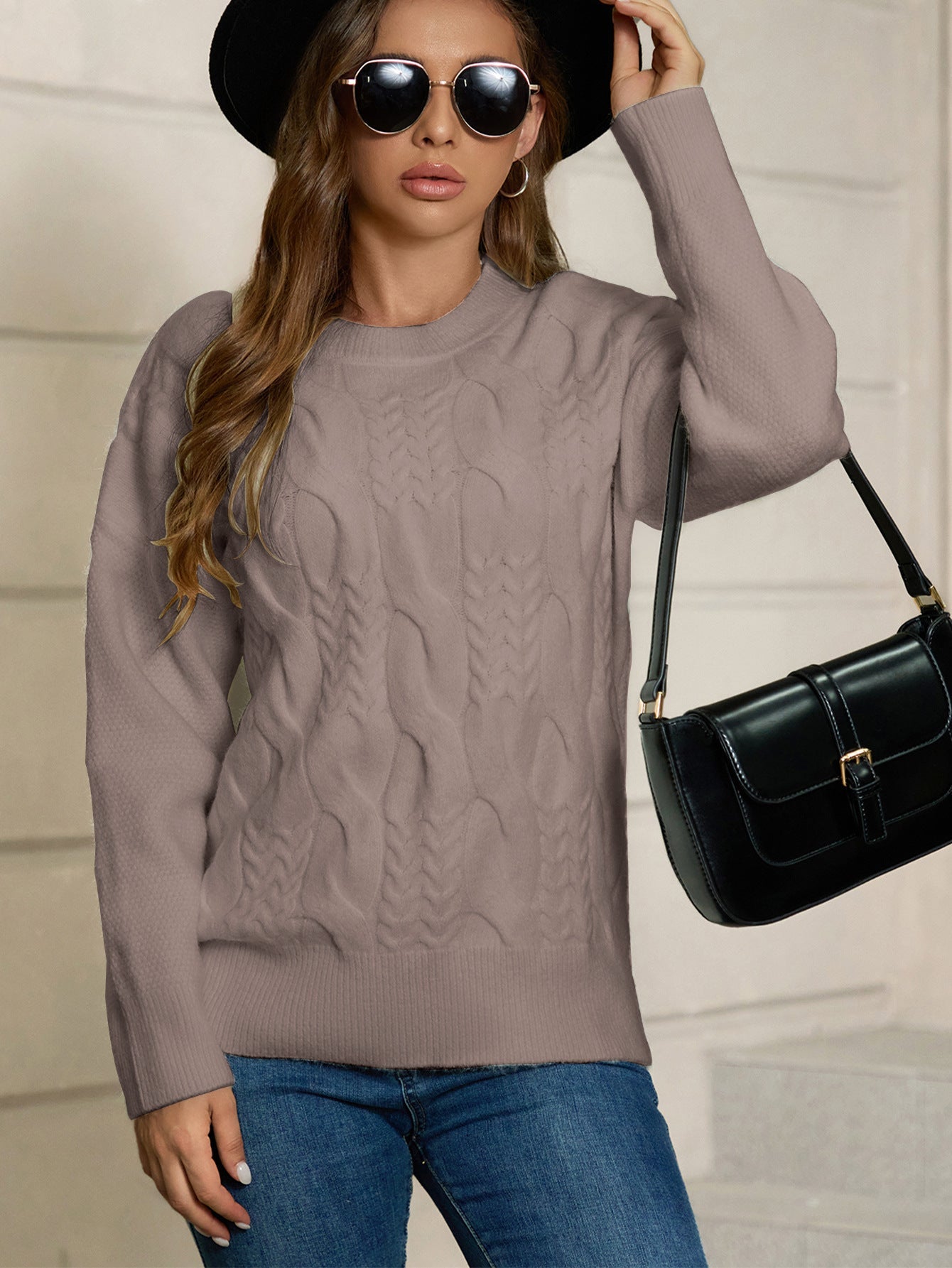 Fashionable Pullover Long-sleeved